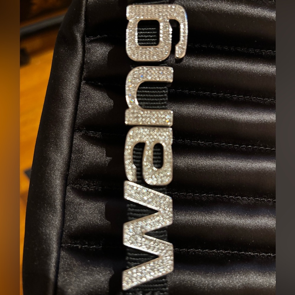 Alexander Wang diamanté logo nylon fanny pack. - Picture 4 of 4
